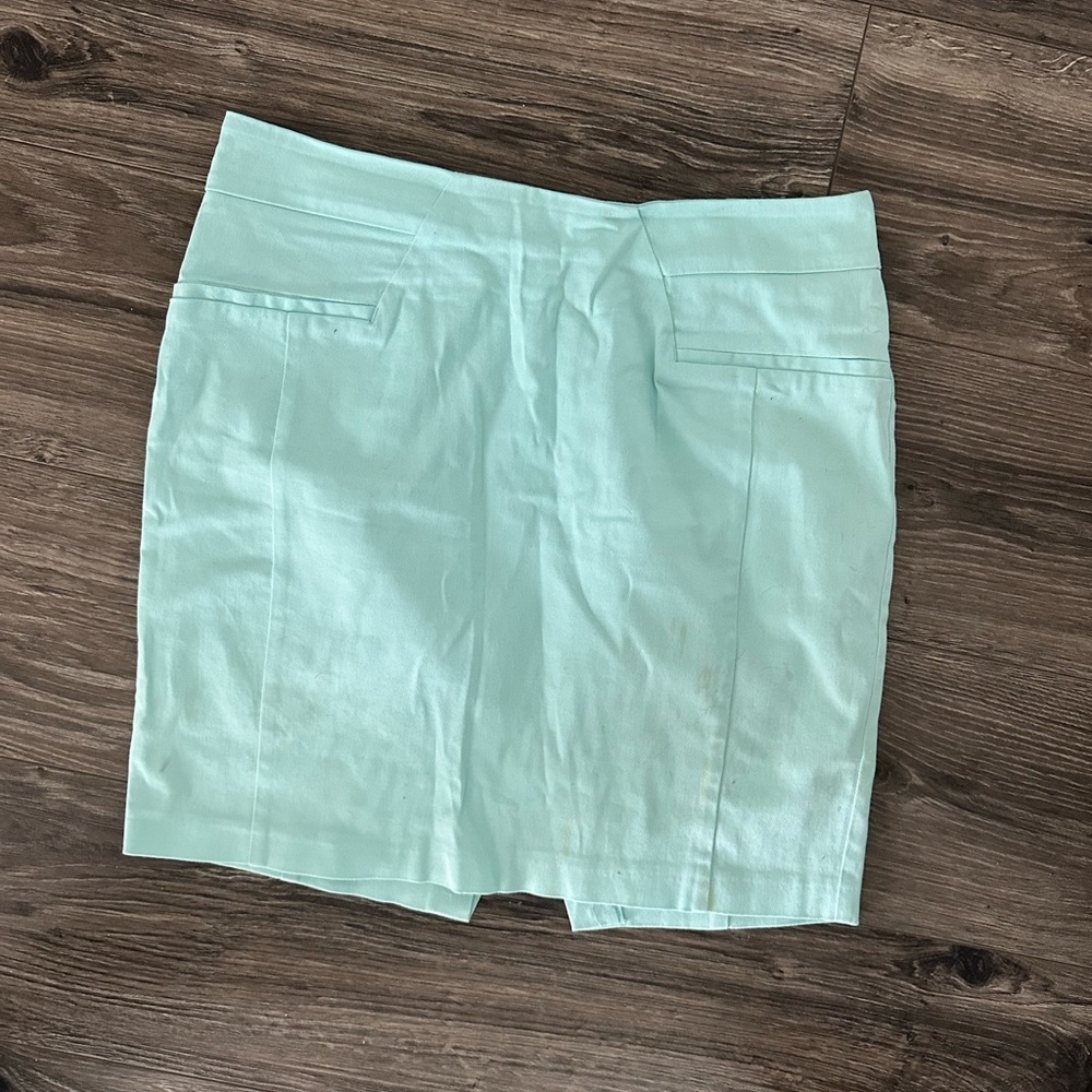 H&M Mint Green Mini Skirt